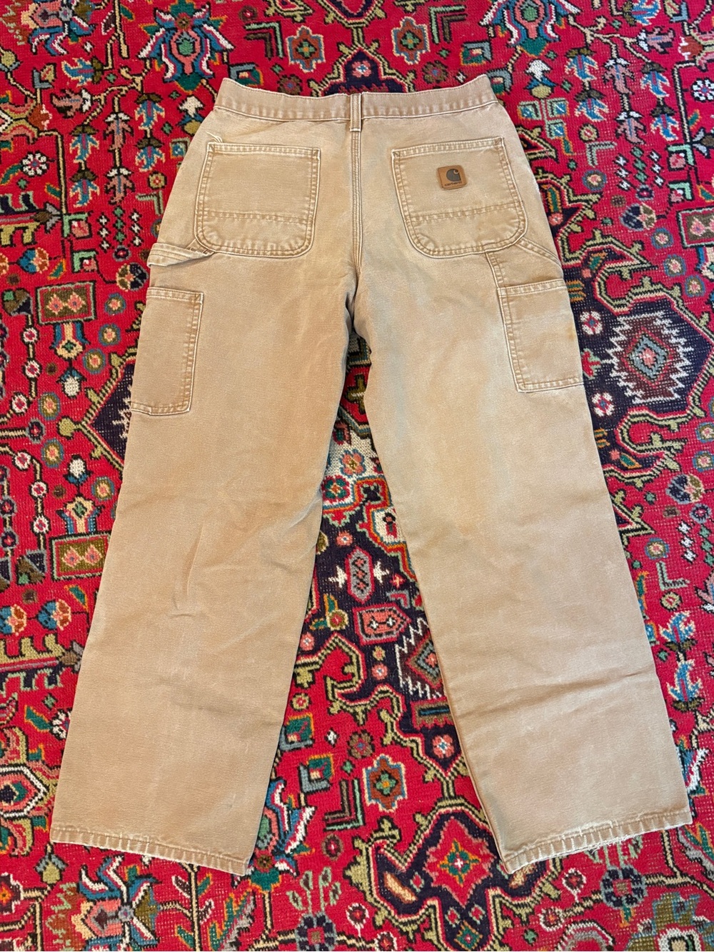 Carhartt Men's Tan Cargo Work Pants